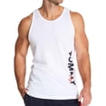 thumbnail image 1 of Men's Tommy Hilfiger 09T3958 100% Cotton Regular Fit Tank (White S), 1 of 4