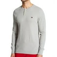 thumbnail image 1 of Tommy Hilfiger Mens Modern Essentials Long Sleeve Henley Grey Heather, 1 of 4