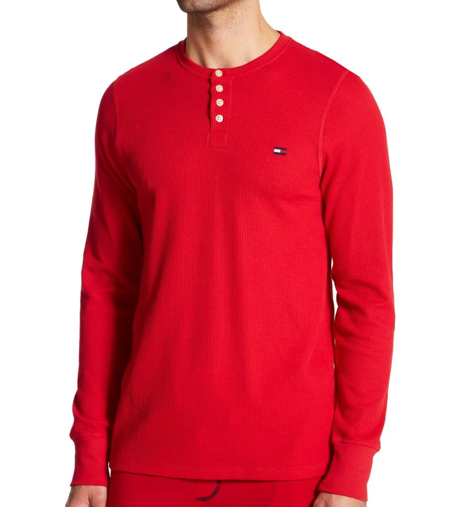 red tommy hilfiger long sleeve