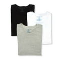 thumbnail image 1 of Men's Tommy Hilfiger 09TCR01 100% Cotton Crew Neck T-Shirt - 3 Pack (Black/Gray/White S), 1 of 4