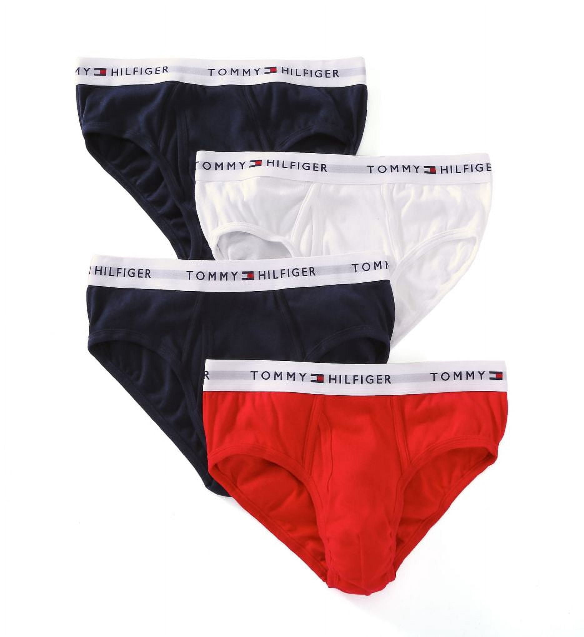 Tommy Hilfiger Black Cotton Men's Brief