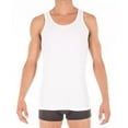 thumbnail image 1 of Men's Tommy Hilfiger 3-pack Cotton Classic Tank Top with Moisture Wicking Color: White Size: M, 1 of 4