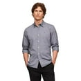 thumbnail image 1 of Men's Tommy Hilfiger Custom Fit Essential Stretch Oxford Shirt Color: Desert Sky Size: L, 1 of 4