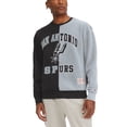 thumbnail image 1 of Men's Tommy Jeans Black/Gray San Antonio Spurs Keith Split Pullover Sweatshirt, 1 of 3