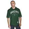 thumbnail image 1 of Men's Tommy Jeans Hunter Green Milwaukee Bucks Paul French Terry Short Sleeve Pullover Hoodie, 1 of 3
