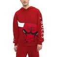 thumbnail image 1 of Men's Tommy Jeans Red Chicago Bulls Kenny-Pullover Hoodie, 1 of 2