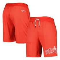 Men's Tommy Jeans Red Houston Rockets Mike Mesh Basketball Shorts