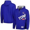 thumbnail image 1 of Men's Tommy Jeans Royal Golden State Warriors Bernard Half-Zip Hoodie, 1 of 4