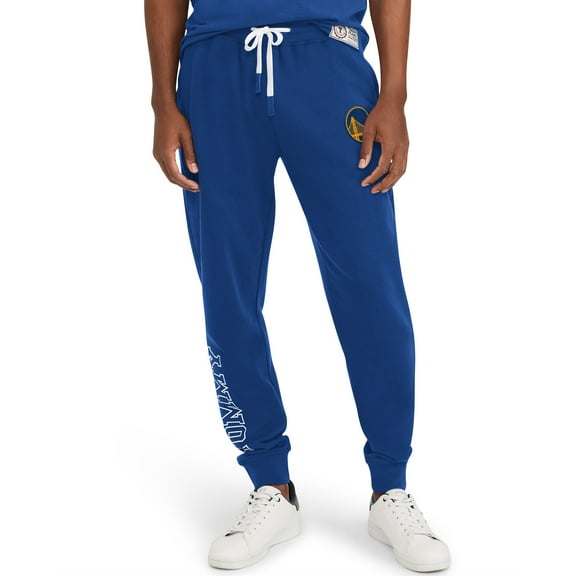 Men's Tommy Jeans Royal Golden State Warriors Carl Bi-Blend Fleece Jogger Pants