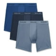 thumbnail image 1 of Men's Tommy John 3-Pack Luxe Modal Boxer Briefs Color: Blue Quartz Blues Trop Size: S, 1 of 4