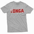 thumbnail image 1 of Men's Tonga T-shirt Kingdom of Tonga Country Nation Tee Shirt (4X-Large Grey), 1 of 6