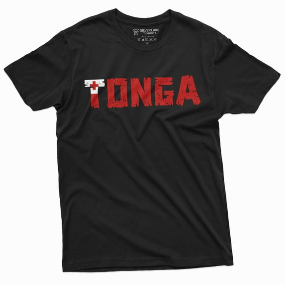 Men's Tonga T-shirt Kingdom of Tonga Country Nation Tee Shirt