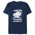 thumbnail image 1 of Men's Tonka I Like Big Trucks  Graphic Tee Navy Blue Large, 1 of 5