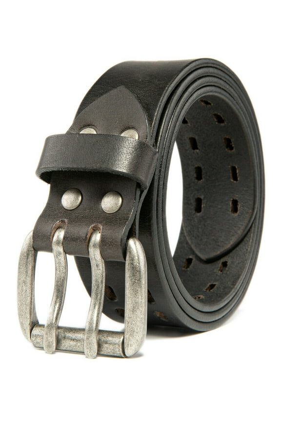 Men’s Top Grain Leather Belts for Men Genuine Solid Belt Workmen 1.5inch Width