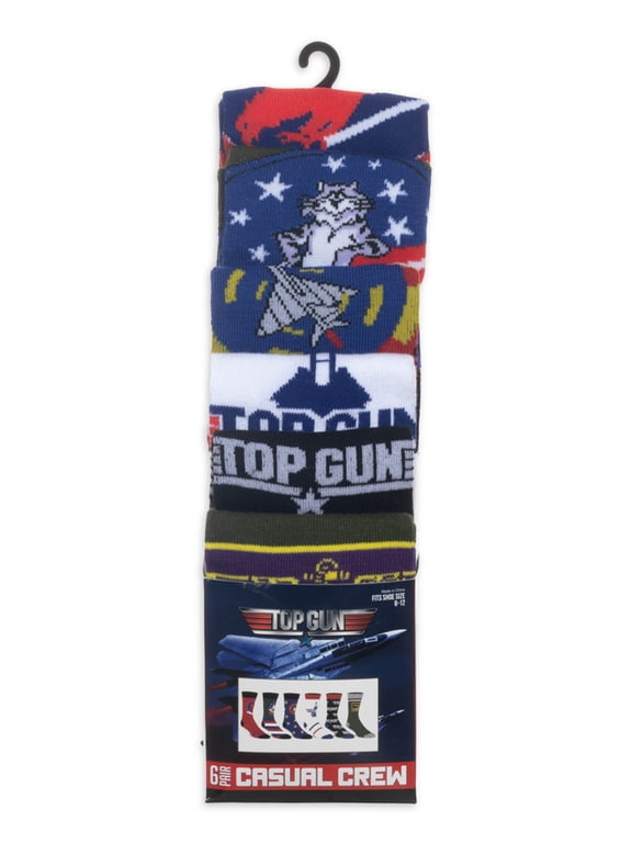 Men's Top Gun 6pk Socks