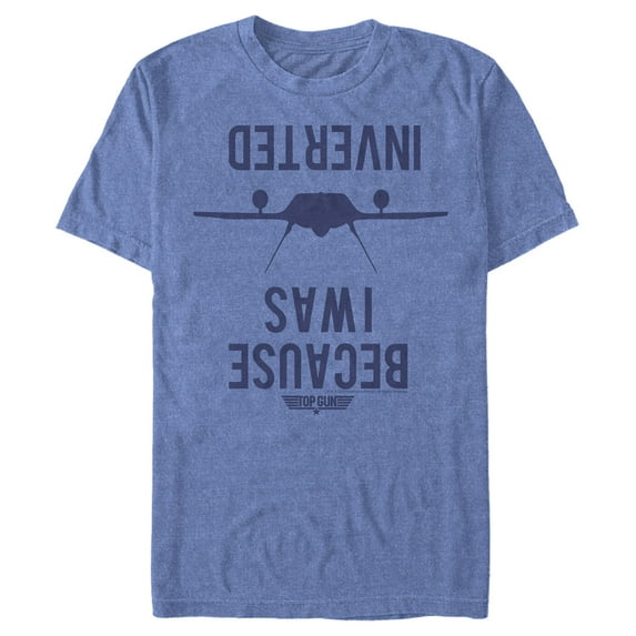 Men's Top Gun Because I Was Inverted Graphic T-Shirt