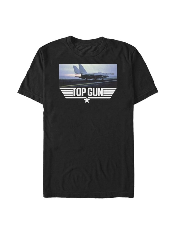 Men's Top Gun Fighter Jet Ready for Takeoff Graphic T-Shirt
