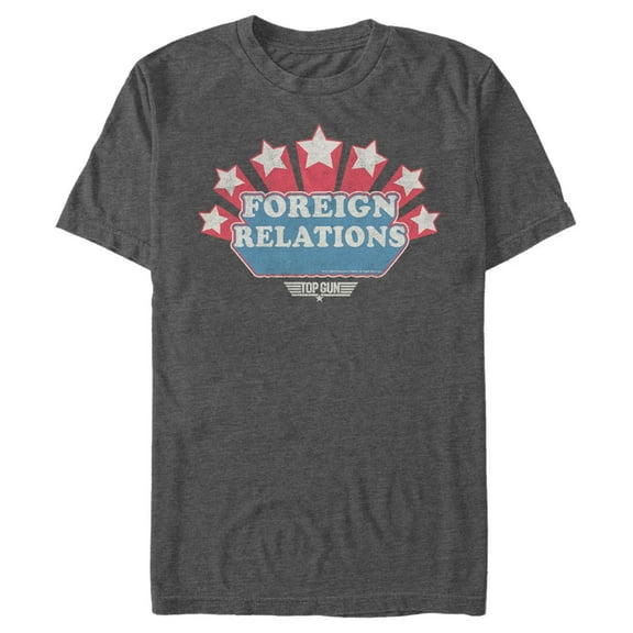Men's Top Gun Foreign Relations Graphic T-Shirt