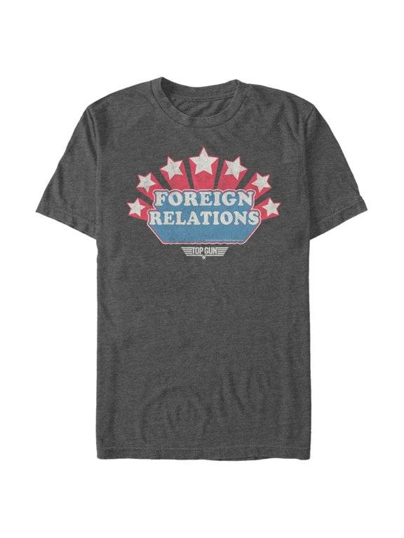 Men's Top Gun Foreign Relations Graphic T-Shirt