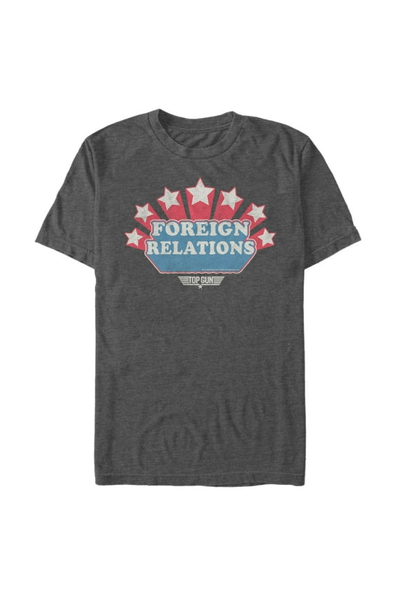 Men's Top Gun Foreign Relations Graphic T-Shirt