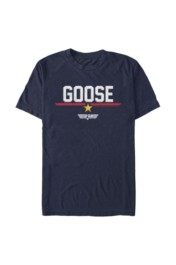 Men's Top Gun Nick "Goose" Bradshaw Logo  Graphic T-Shirt