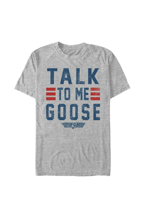 Men's Top Gun Talk to Me Goose Quote Graphic T-Shirt