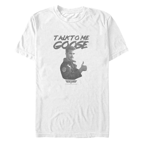 Men's Top Gun Talk to Me Goose Thumbs Up Graphic T-Shirt