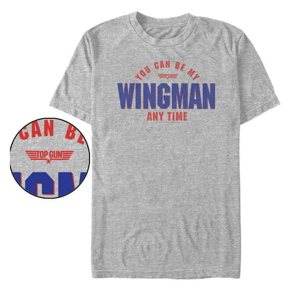 Men's Top Gun You Can Be My Wingman Anytime  Graphic T-Shirt