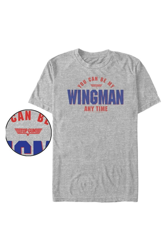 Men's Top Gun You Can Be My Wingman Anytime  Graphic T-Shirt