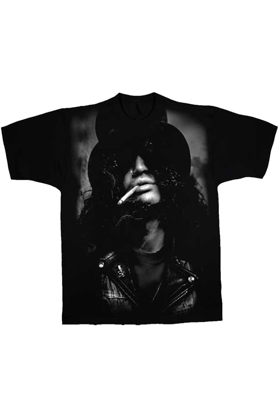 Men's Top Hat T-shirt Large Black