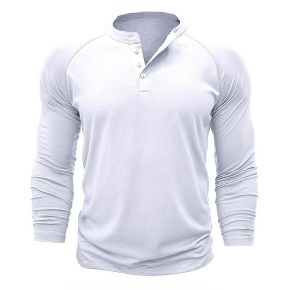 Men's Top Shirt Slim Fitting Long Sleeved Lapel Casual Sports Bottom Shirt T-shirt Top Blouses