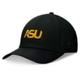 thumbnail image 1 of Men's Top of the World Black Alabama State Hornets Spacer Flex Hat, 1 of 4