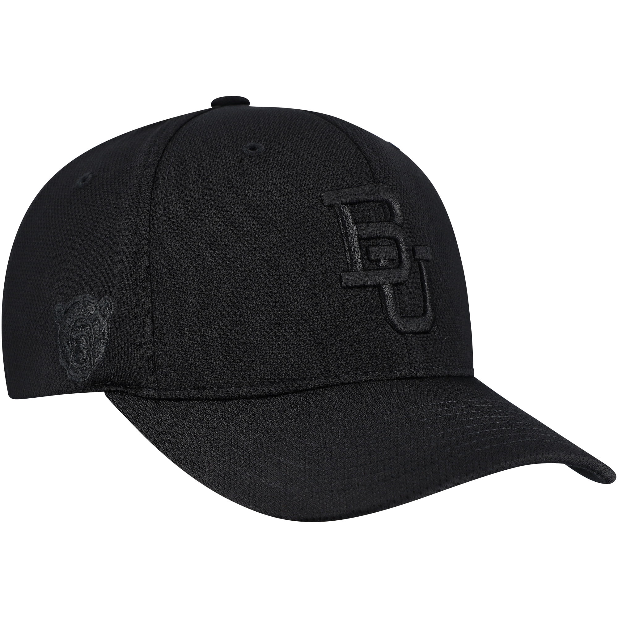Men's-Top of the World Black Baylor Bears Reflex Performance Flex Hat