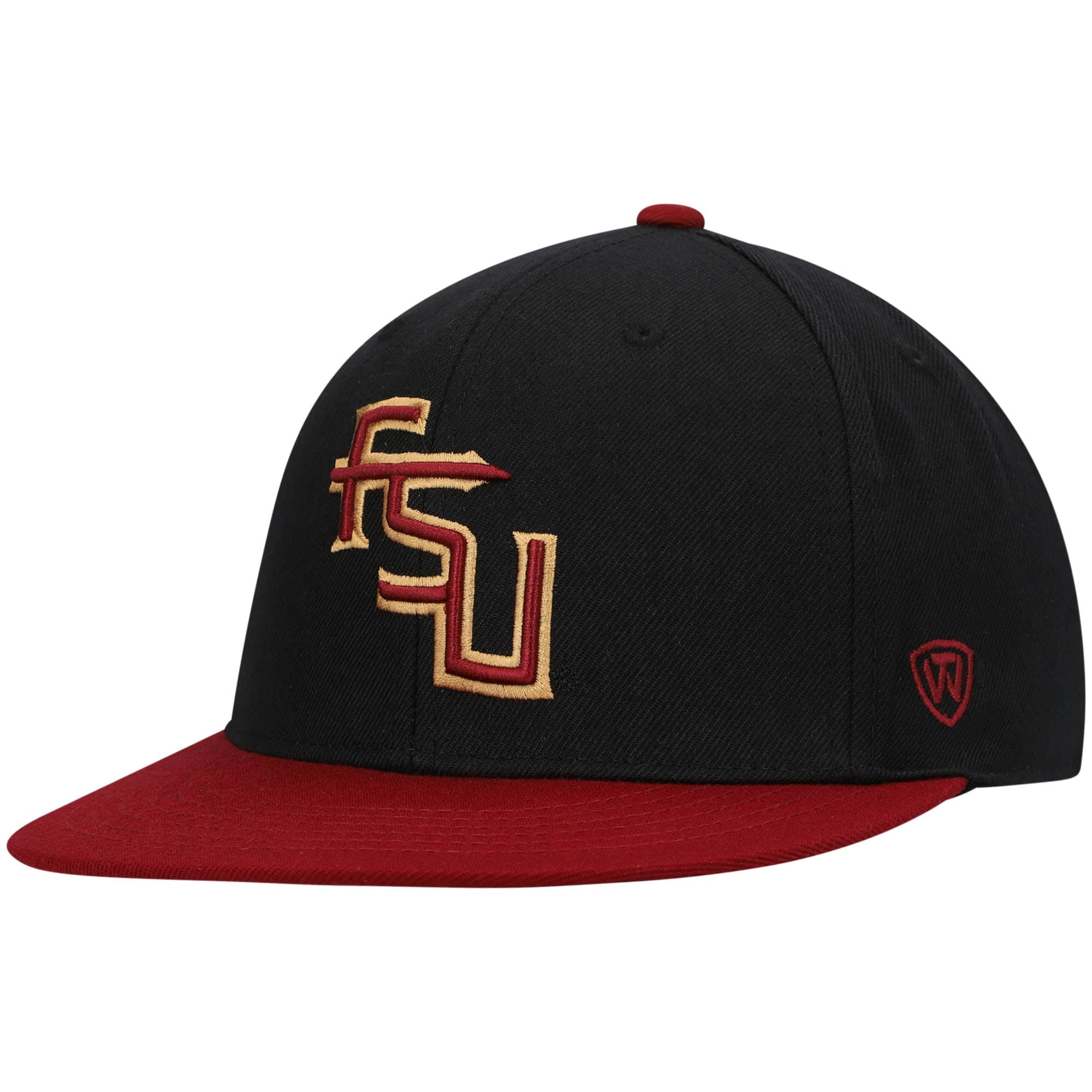 Fsu Hat Color Men's Top of the World Black/Garnet Florida State Seminoles Team Color ...
