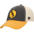 thumbnail image 1 of Men's Top of the World  Black/Gold Iowa Hawkeyes Off Road Adjustable Trucker Hat, 1 of 4