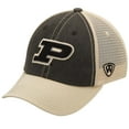 thumbnail image 1 of Men's Top of the World Black/Tan Purdue Boilermakers Offroad Trucker Hat, 1 of 5