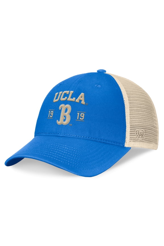 Men's Top of the World Blue UCLA Bruins Heritage Waylon Trucker Adjustable Hat