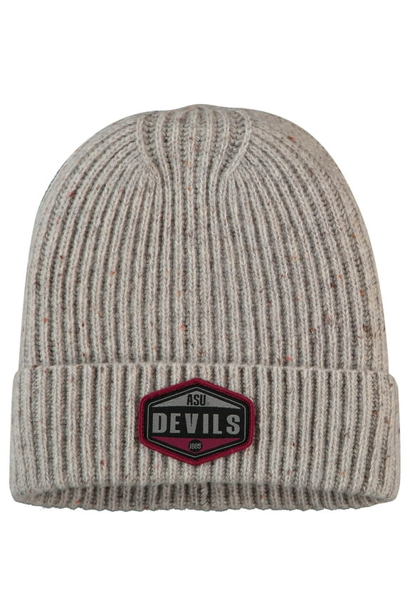 Men's Top of the World Gray Arizona State Sun Devils Alp Cuffed Knit Hat