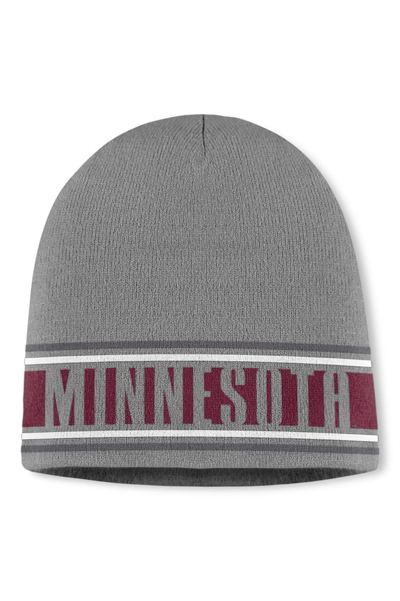 Men's Top of the World Gray Minnesota Golden Gophers Jace Knit Beanie
