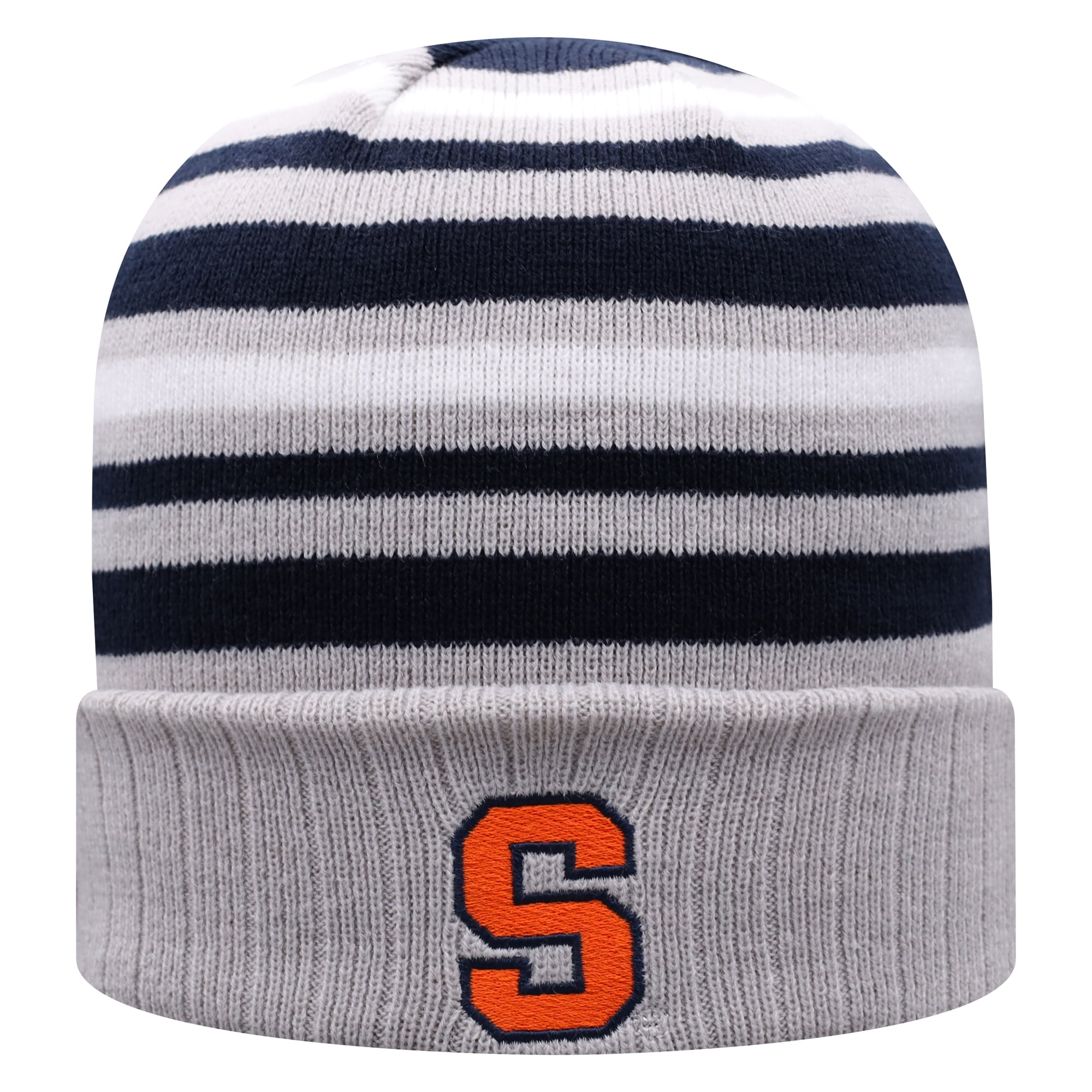 Men's-Top of the World Gray Syracuse Orange All-Day Cuffed Knit Hat