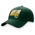 thumbnail image 1 of Men's Top of the World Green Baylor Bears Slice Adjustable Hat, 1 of 4
