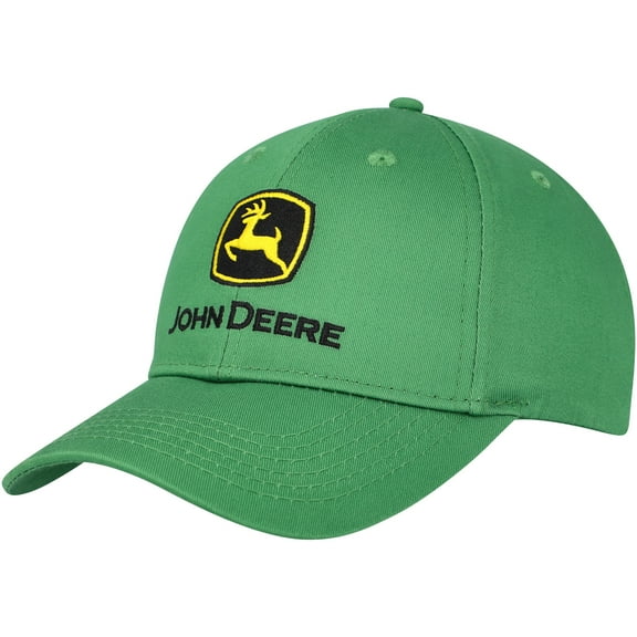 Men's Top of the World Green John Deere Classic Twill Adjustable Hat - OSFA