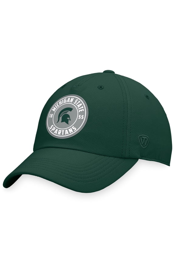 Men's Top of the World Green Michigan State Spartans Region Adjustable Hat