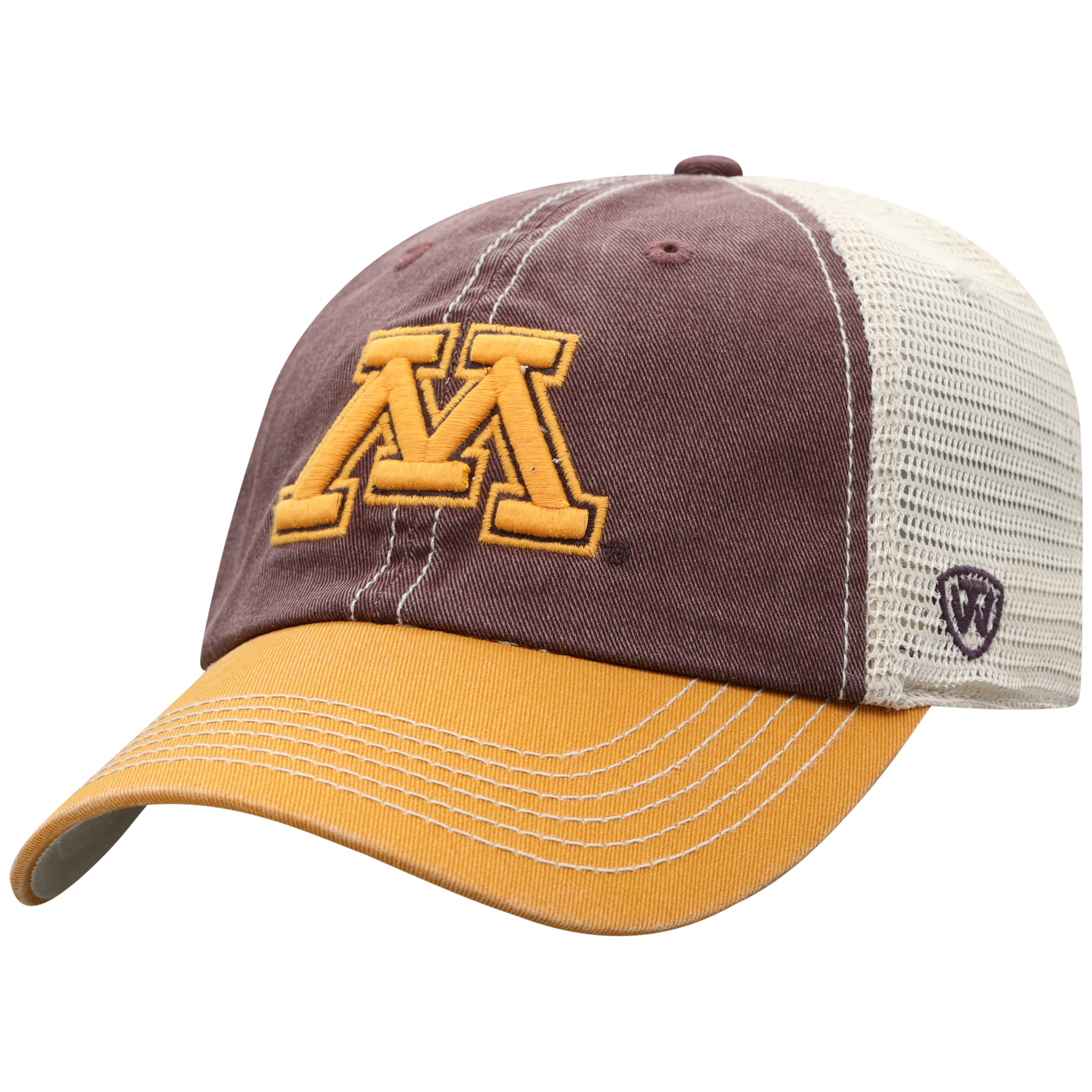 Walmart discount codes: Men's Top of the World Maroon Minnesota Golden Gophers Offroad Trucker Snapback Hat