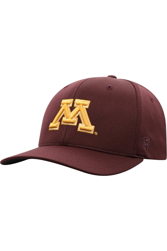 Men's Top of the World Maroon Minnesota Golden Gophers Reflex Logo Flex Hat