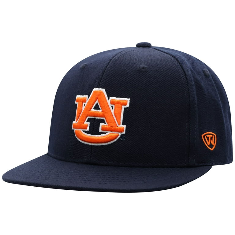 Men's Top of the World Navy Auburn Tigers Team Color Fitted