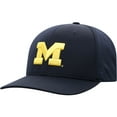 thumbnail image 1 of Men's Top of the World Navy Michigan Wolverines Reflex Logo Flex Hat, 1 of 4