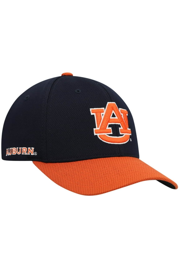 Men's Top of the World Navy/Orange Auburn Tigers Two-Tone Reflex Hybrid Tech Flex Hat