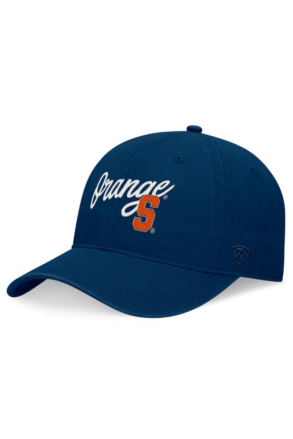 Men's Top of the World Navy Syracuse Orange Heritage CeeCee Adjustable Hat