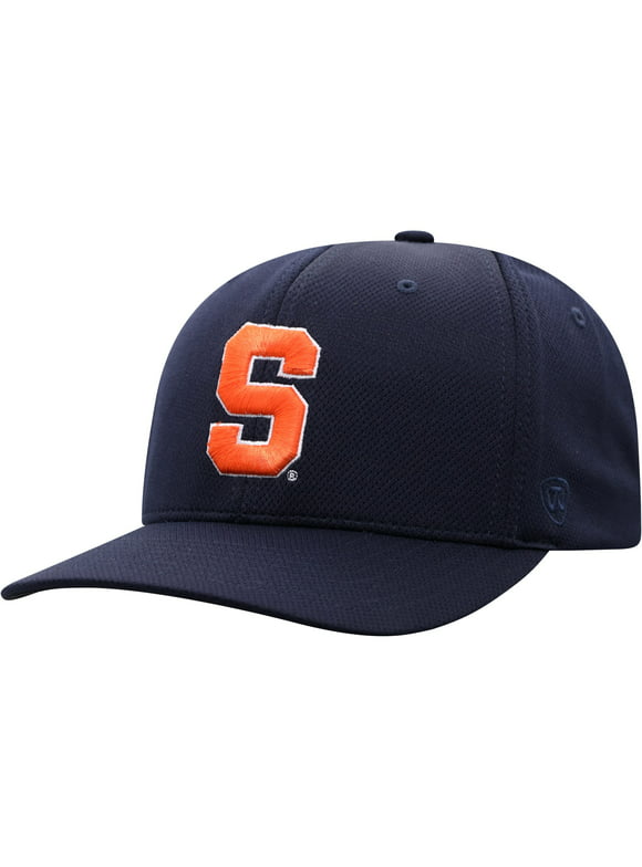 Men's Top of the World Navy Syracuse Orange Reflex Logo Flex Hat